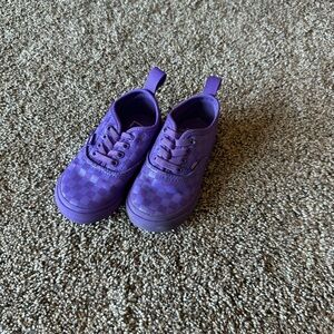 Vans Kids Purple Sneakers